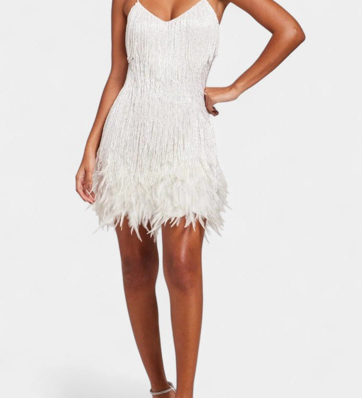 Adena Mini Perje Haljina™ | Stilizirana