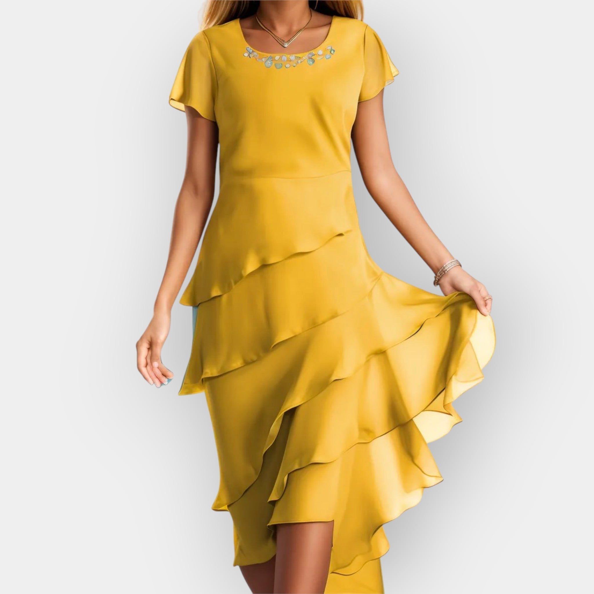 Adeele | Õhuline šifoonkleit