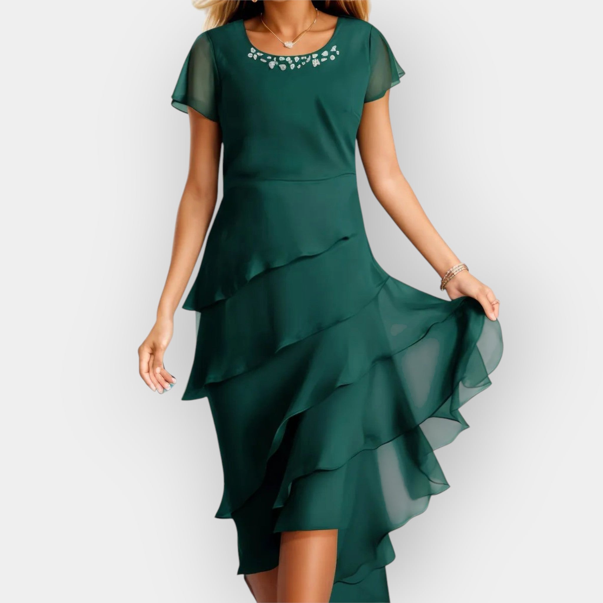 Adeele | Õhuline šifoonkleit